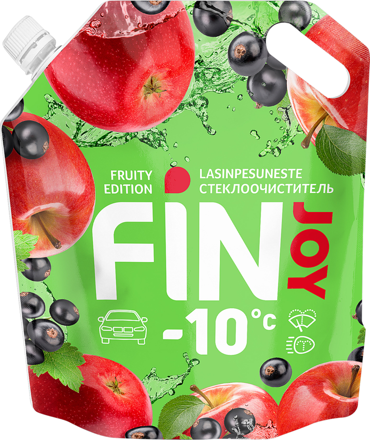 Стеклоочиститель FIN JOY Fruity, до -10 градусов, 3л