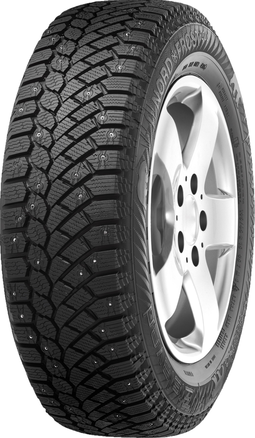 Автошина зимняя шипованная GISLAVED Nord Frost 200 185/65R15 92T, бескамерная