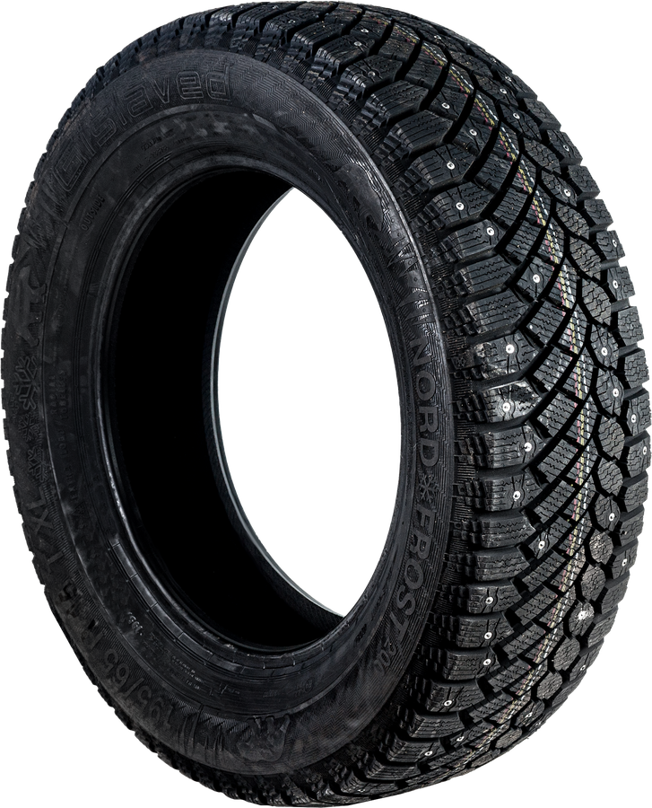 Автошина зимняя шипованная GISLAVED Nord Frost 200 195/65R15 95T, бескамерная