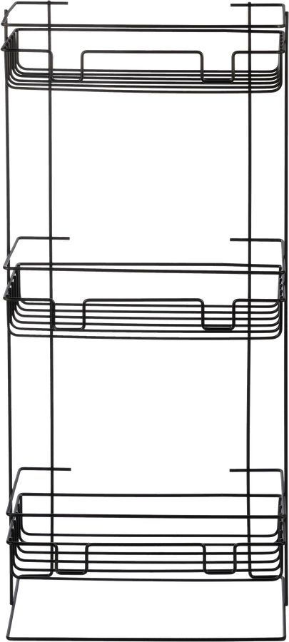 Полка напольная/настенная РЫЖИЙ КОТ Scaffali 29,5x12,5x66см, 3-х ярусная, прямая, Арт. 109116