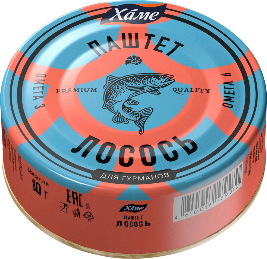 Паштет ХАМЕ Лосось, 80г