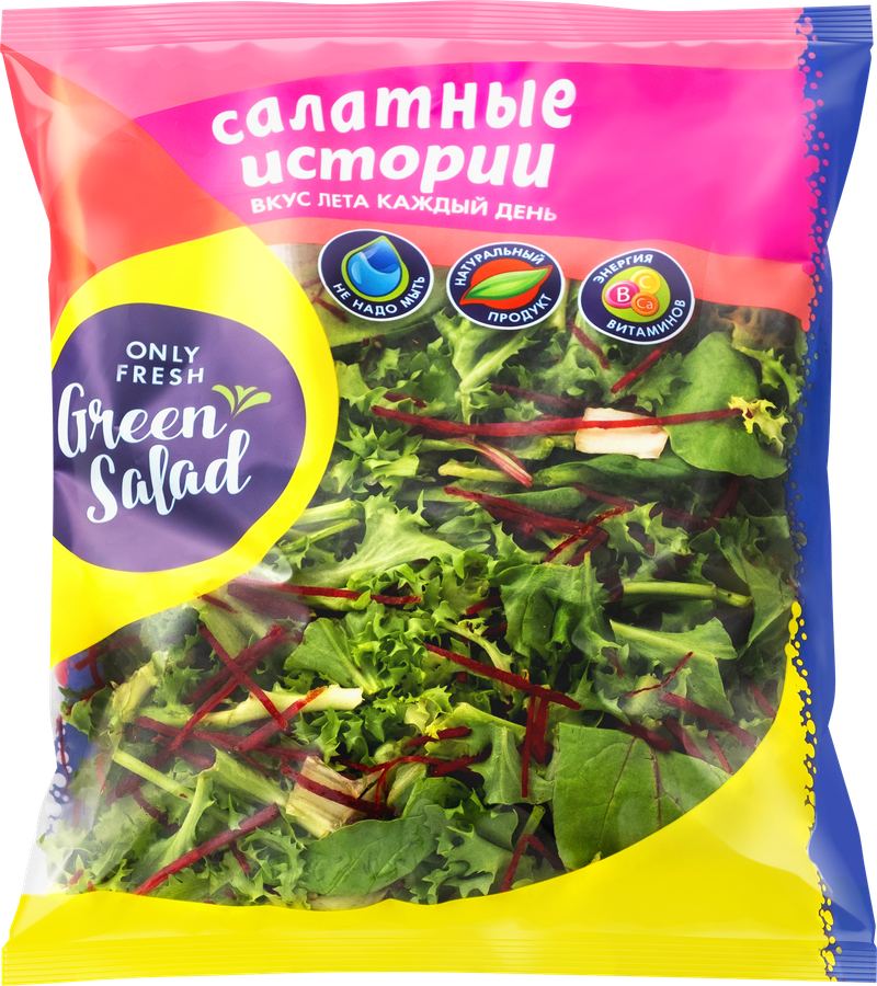 Салатный микс GREEN SALAD Белла Нова, 150г