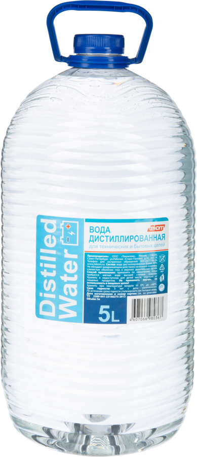Вода дистиллированная SPECIALIST Арт. DWS4/01, 5л