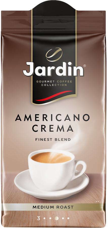 Кофе молотый JARDIN Americano Crema жареный, 250г