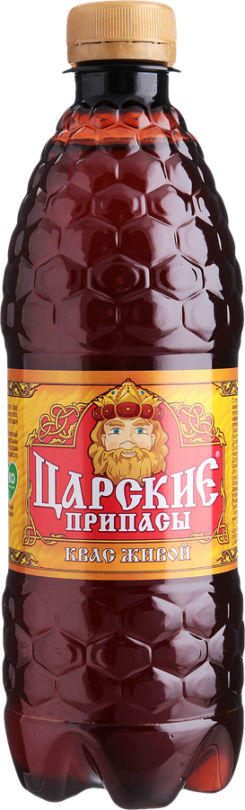 Квас ЦАРСКИЕ ПРИПАСЫ живой традиционный, 500мл