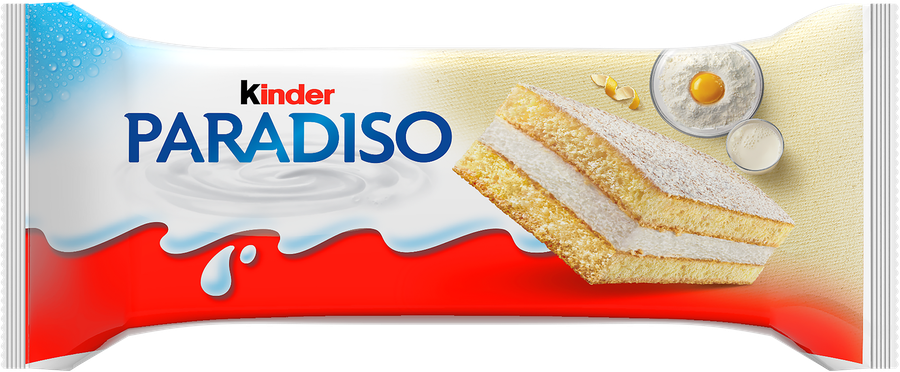 Пирожное бисквитное KINDER Paradiso с молочной начинкой, 29г