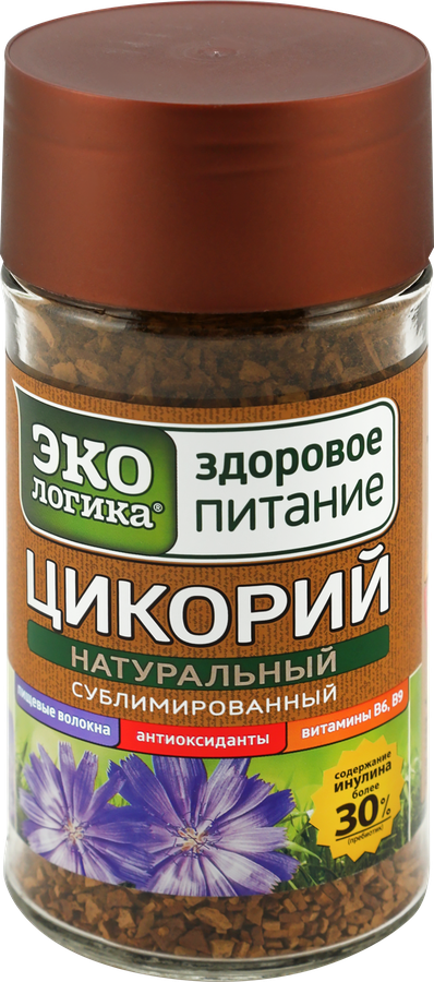 Цикорий растворимый ЗДОРОВОЕ ПИТАНИЕ натуральный сублимированный, ст/б, 85г