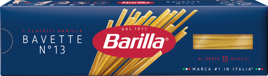 Макароны BARILLA Bavette n.13 из твердых сортов пшеницы группа А высший сорт, 450г