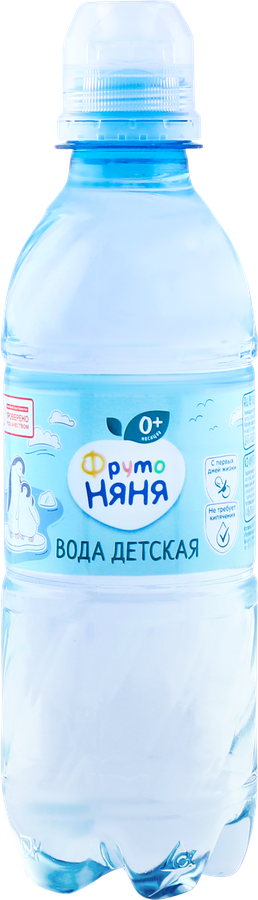 Вода питьевая детская ФРУТОНЯНЯ, 330мл