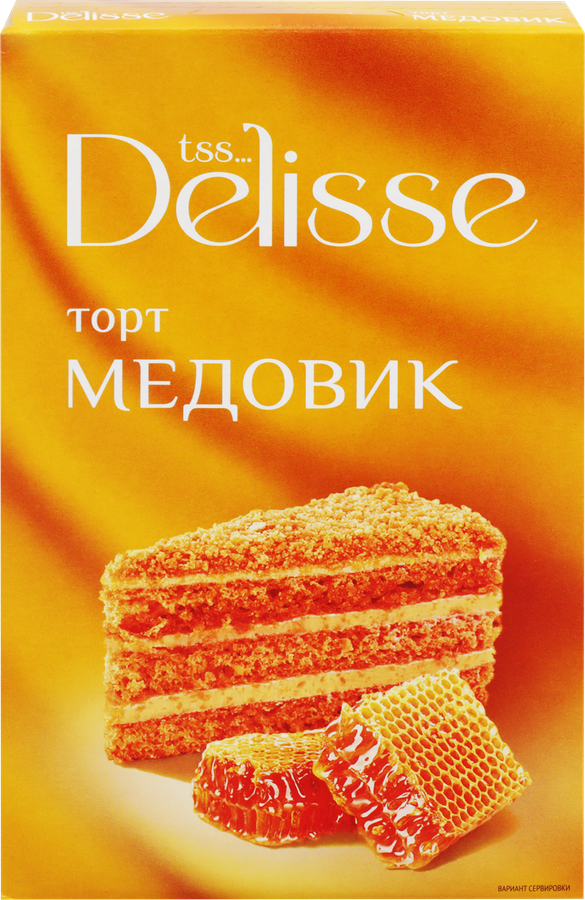 Торт DELISSE Медовик, 360г