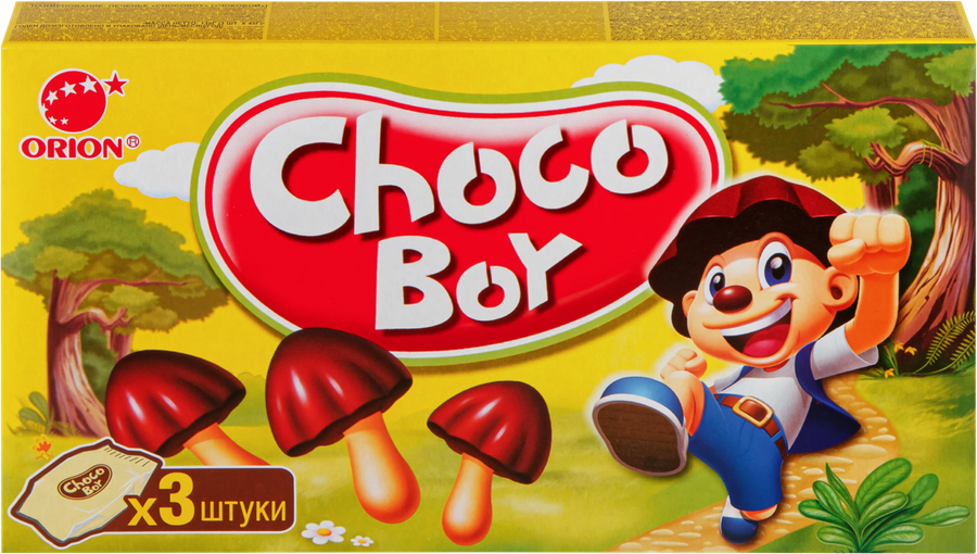 Печенье ORION Chocoboy, 135г
