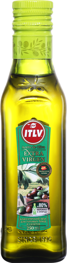 Масло оливковое ITLV Extra Virgin, 250мл