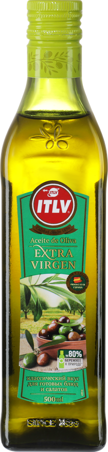 Масло оливковое ITLV Extra Virgin, 500мл