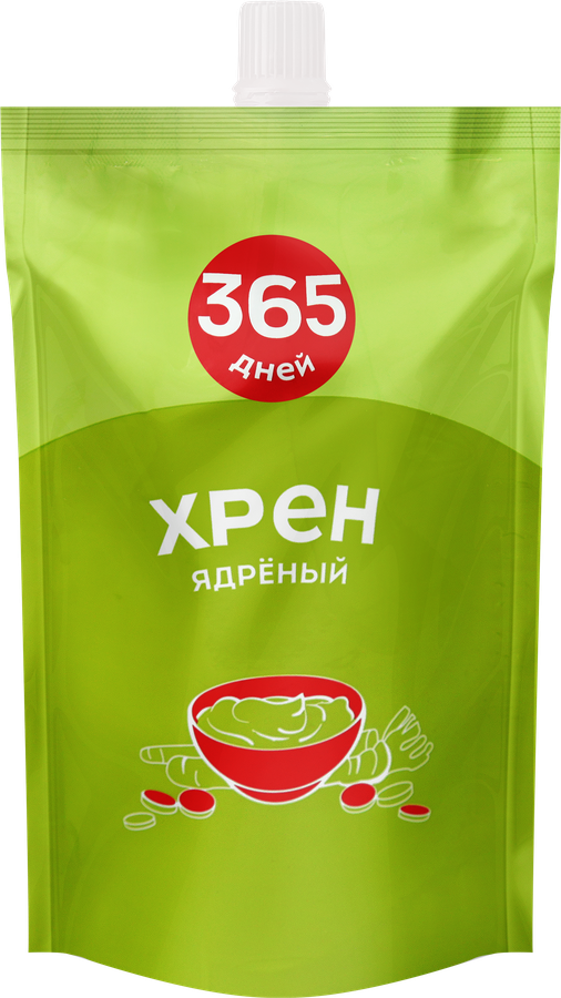 Хрен 365 ДНЕЙ Столовый, 120г