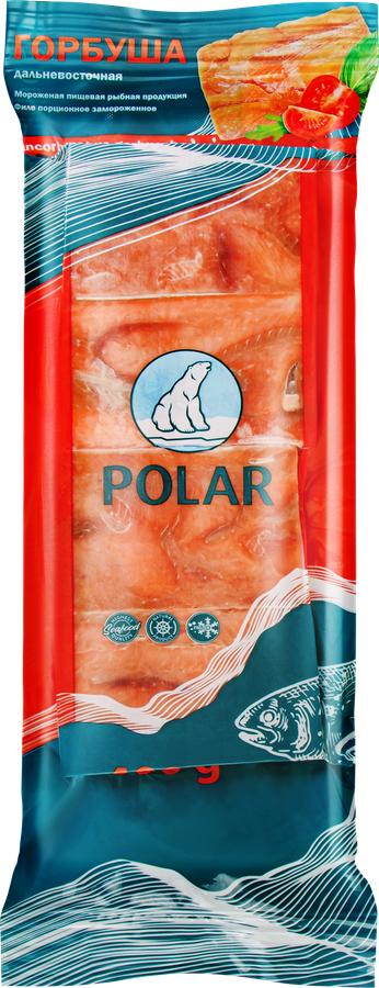 Горбуша замороженная POLAR филе порционное, 400г