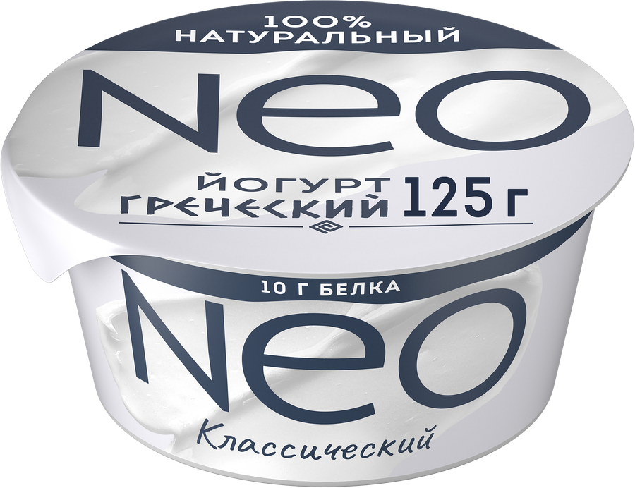 Йогурт NEO Греческий 2%, без змж, 125г