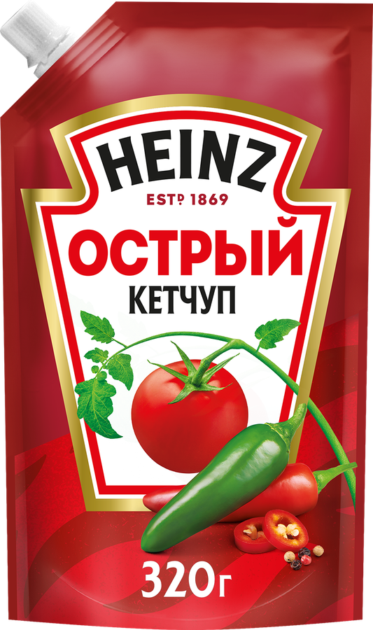 Кетчуп HEINZ Острый, 320г