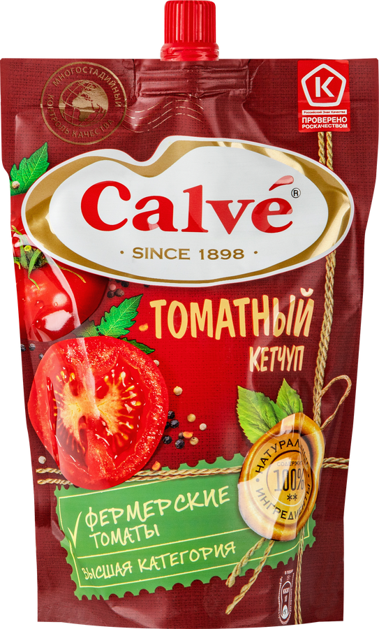 Кетчуп CALVE Томатный, 350г