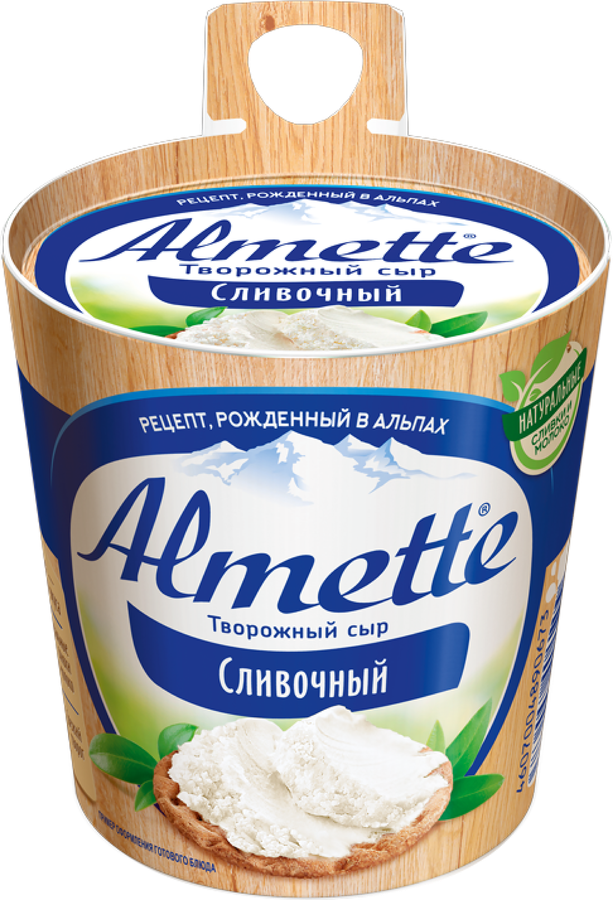 Сыр творожный HOCHLAND Almette сливочный 60%, без змж, 150г