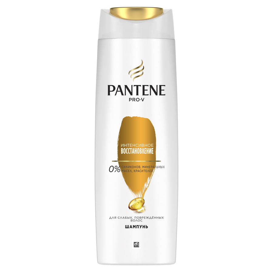 Шампунь для ослабленных волос PANTENE Интенсивное восстановление, 400мл