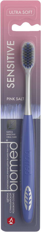 Зубная щетка BIOMED Pink salt, мягкая