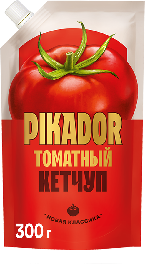 Кетчуп PIKADOR Томатный, 300г