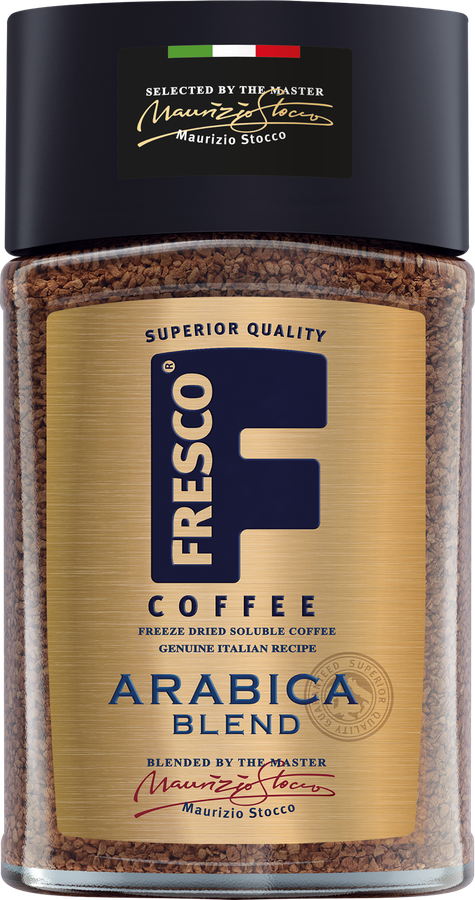 Кофе растворимый FRESCO Arabica Blend натуральный сублимированный, 190г