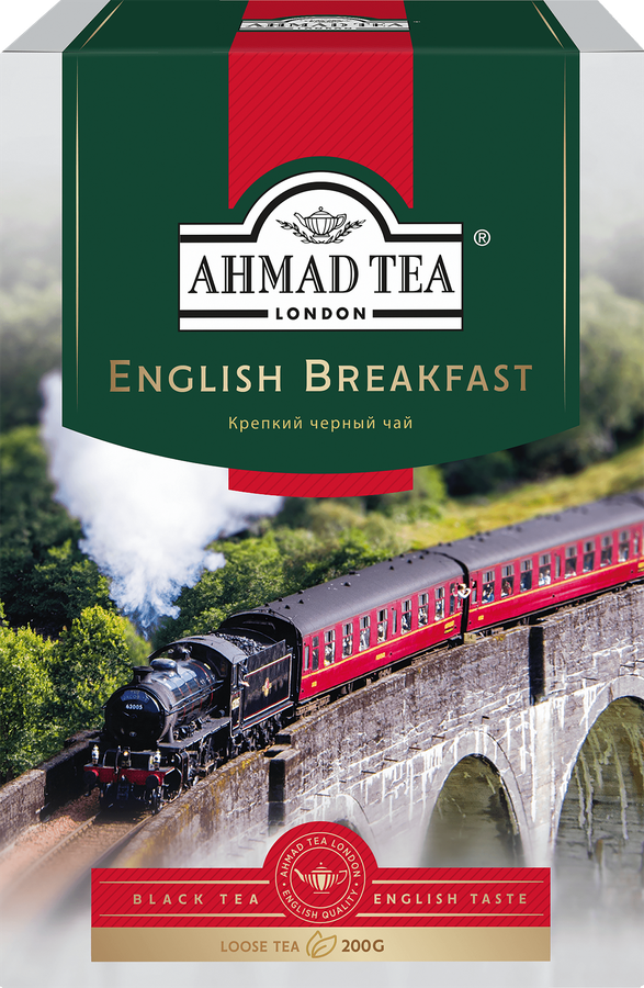 Чай черный AHMAD TEA English Breakfast листовой, 200г