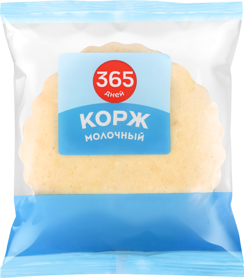 Корж 365 ДНЕЙ Молочный, 75г