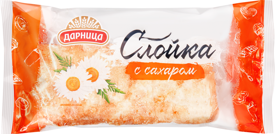 Слойка ДАРНИЦА с сахаром, 60г