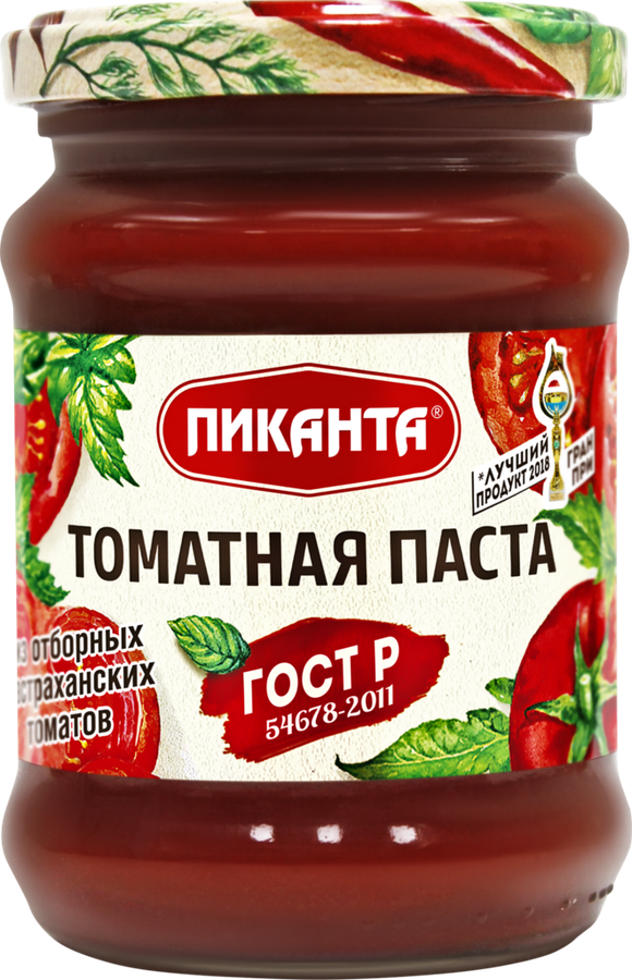 Паста томатная ПИКАНТА, 270г