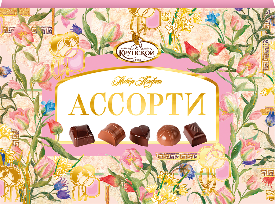 Набор конфет Ф.КРУПСКОЙ Ассорти, 249г