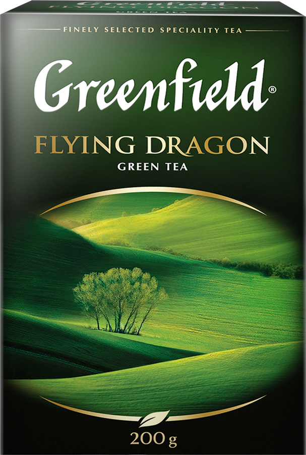 Чай зеленый GREENFIELD Flying Dragon листовой, 200г