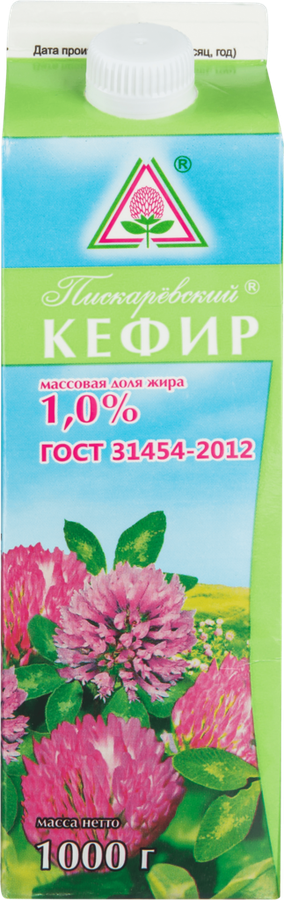 Кефир МЗ ПИСКАРЕВСКИЙ 1%, без змж, 1000г