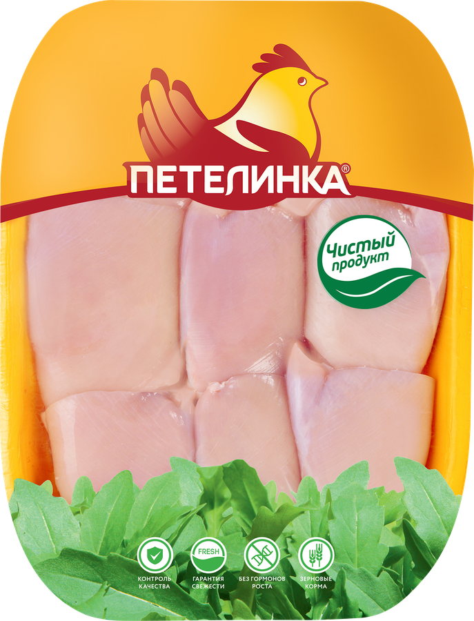 Филе бедра куриное ПЕТЕЛИНКА без кожи, весовое