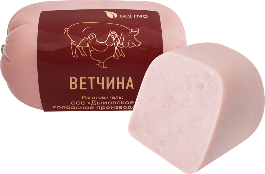 Ветчина с окороком ЛЕНТА, 400г