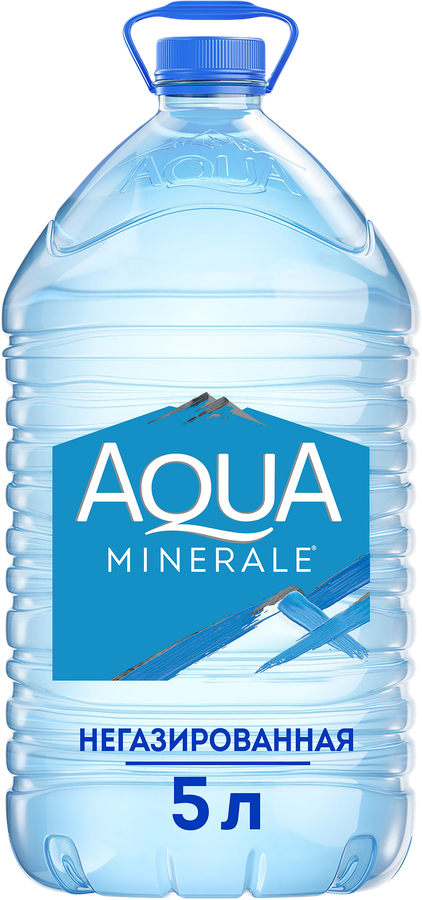 Вода питьевая AQUA MINERALE негазированная, 5л