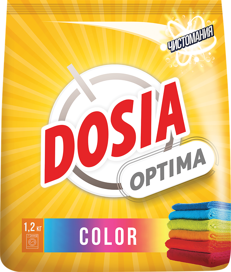 Стиральный порошок DOSIA Optima Color, 1,2кг