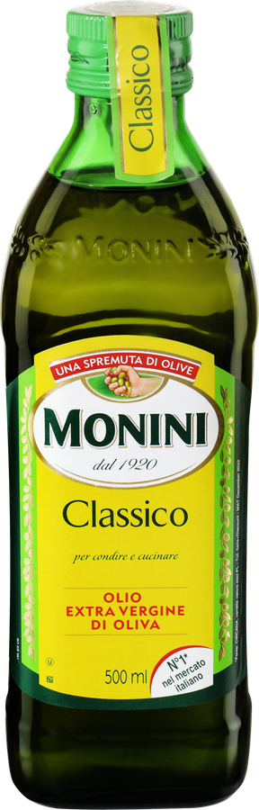 Масло оливковое MONINI Classico Extra Vergine, нерафинированное, 500мл