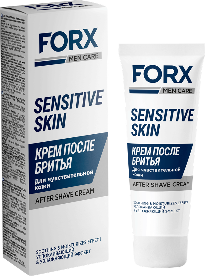 Крем после бритья FORX Men care Sensitive skin для чувствительной кожи, 50мл