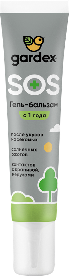 Гель-бальзам GARDEX после укусов насекомых, 25г