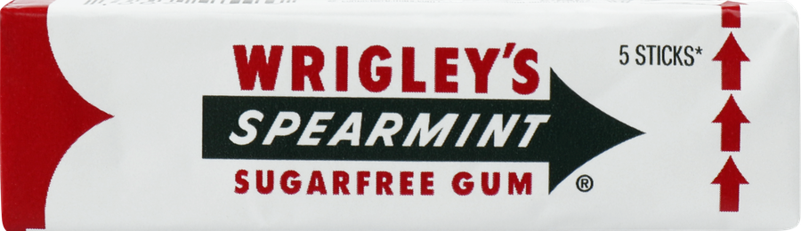 Жевательная резинка WRIGLEY'S Spearmint, 13г