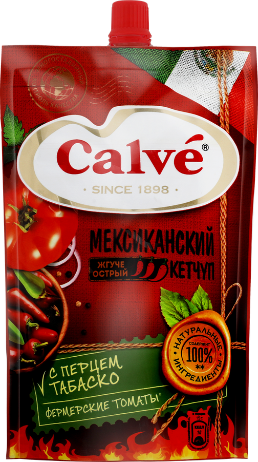 Кетчуп CALVE Мексиканский, 350г