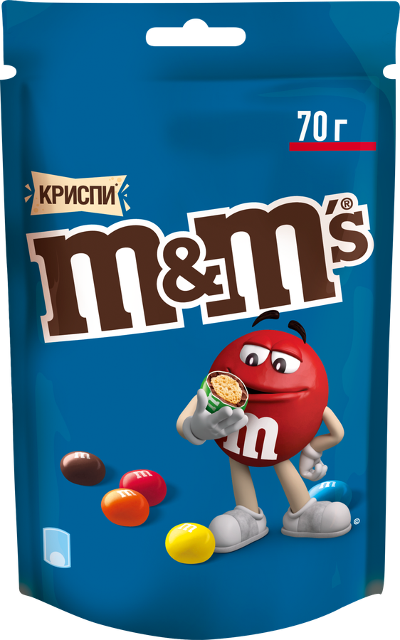 Драже M&M'S Криспи, 70г