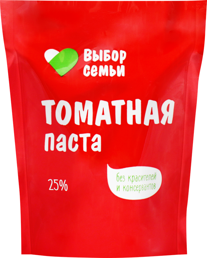 Паста томатная ВЫБОР СЕМЬИ 25%, 70г