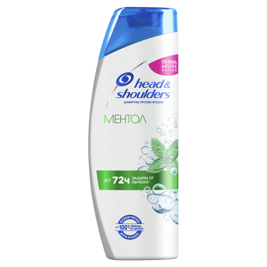 Шампунь против перхоти HEAD&SHOULDERS Ментол, 400мл