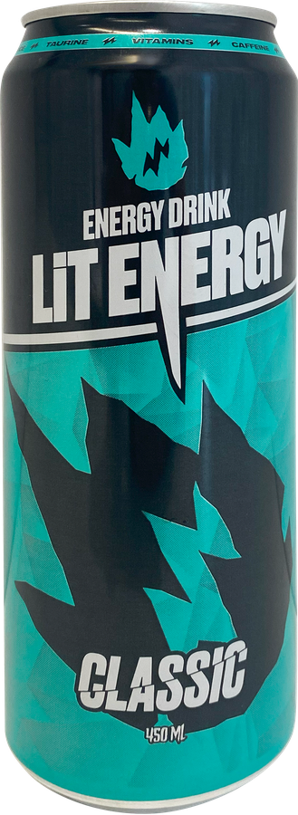Напиток энергетический LIT ENERGY Classic со вкусом клюквы и барбариса, 0.45л