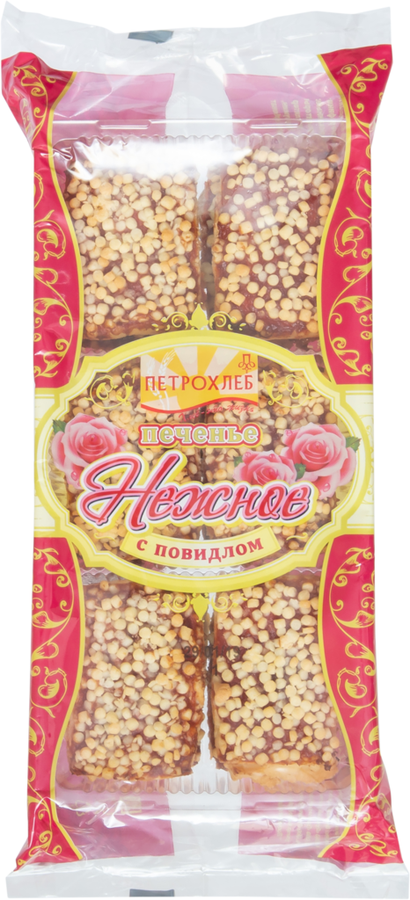 Печенье песочное ПЕТРОХЛЕБ Нежное с повидлом, 400г