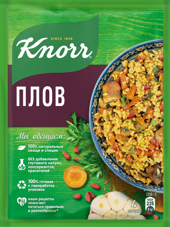 Смесь KNORR На второе Плов, 27г