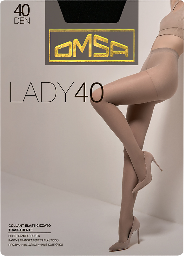 Колготки женские OMSA Lady 40 den nero 3